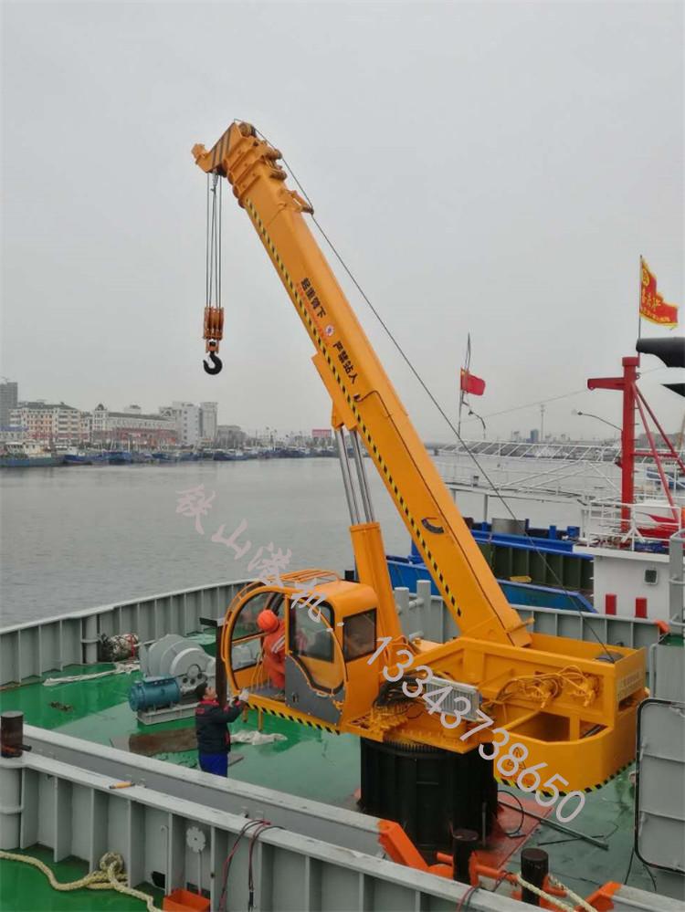 山東臨沂甲板起重機(jī)廠家起重機(jī)耐沖擊，制動(dòng)性能好
